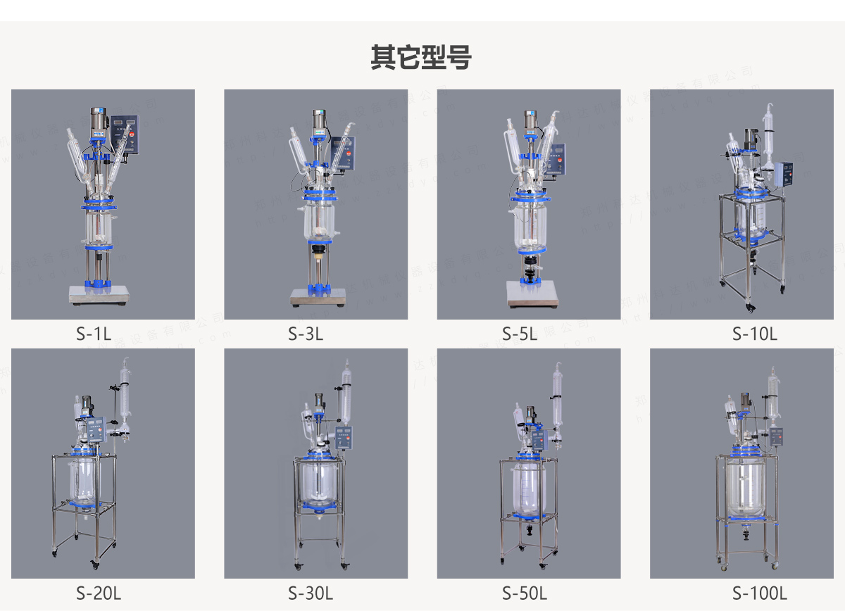 S-5L雙層玻璃反應(yīng)釜